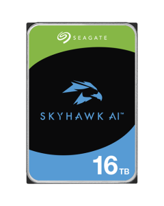 Твърд диск видеонаблюдение SEAGATE HDD SkyHawk AI (3.5'/ 16TB/ SATA/ rpm 7200) ST16000VE002 ST16000VE002