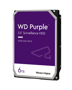 Твърд диск видеонаблюдение HDD Video Surveillance WD Purple 6TB CMR WD64PURZ