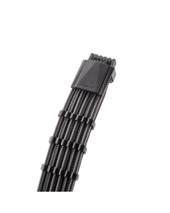 Кабел CableMod E-Series Pro ModMesh Sleeved 12VHPWR PCI-e Cable for Super Flower Leadex Platinum / Platinum SE / Titanium / V Gold Pro / V Platinum Pro CM-PEV2-16P2-N60KC-5PK-R
