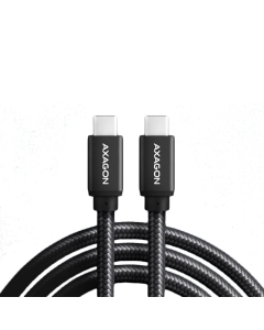 USB Кабели Axagon Data and charging USB 3.2 Gen1 cable lengh 3 m. PD 60W BUCM3-CM30AB