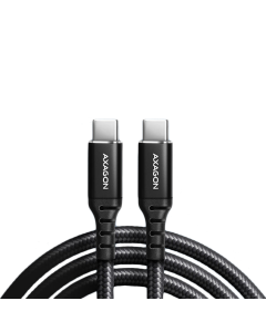 USB Кабели Axagon Data and charging USB 2.0 cable length 1 m. 3A. PD 60W BUCM-CM10AB