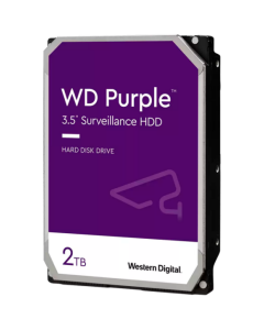 Твърд диск видеонаблюдение HDD AV WD Purple (3.5'' WD23PURZ