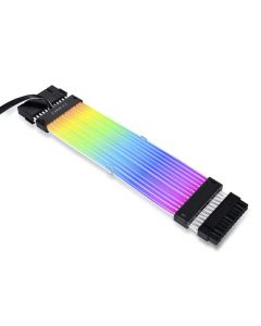 Удължителни RGB кабели Lian-Li Strimer Plus V2, 24-PIN, RGB, PCIe