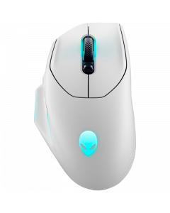 Гейминг мишка Alienware Wireless Gaming Mouse - AW620M (Lunar Light) 545-BBFC-14 545-BBFC-14