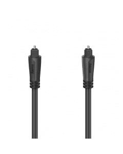 Аудио оптичен кабел Hama ODT plug (Toslink), 1.5 m, Черен
