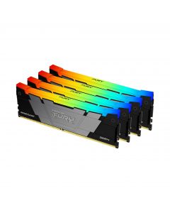 Памет Kingston FURY Renegade RGB 64GB (4x16GB) DDR4 3200MHz CL16 KF432C16RB12AK4/64