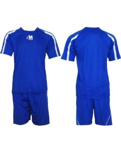 Екип за футбол/ волейбол/ хандбал, фланелка с шорти синьо и бяло 400183