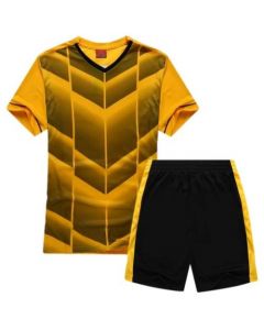 Екип за футбол/ волейбол/ хандбал, детски - жълт с черно 400631