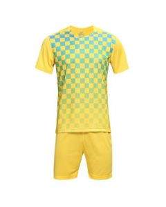 Екип за футбол/ волейбол/ хандбал, фланелка с шорти - жълт със зелено 400642
