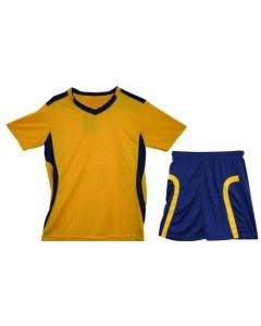 Екип за футбол/ волейбол/ хандбал MAXIMA, детски - жълт със синьо 400658