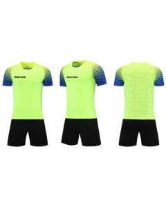 Екип за футбол / волейбол / хандбал MAXIMA, Комплект фланелка с шорти, Електриково зелен с черен 400675