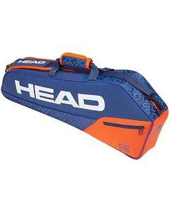 Тенис калъф HEAD Core 3R Pro, Син с оранжево 450104