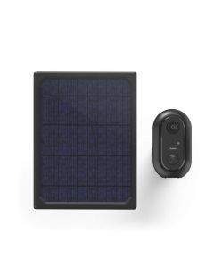 WiFi външна камера Hama, Със соларен панел, Батерии, Детектор за движение, 1080p