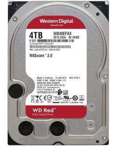 Хард диск WD RED, 4000 GB, 5400RPM, 256MB, SATA 3, WD40EFAX