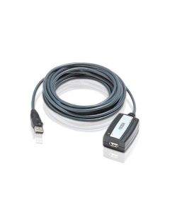 Удължителен кабел ATEN UE250, USB-A мъжко - USB-A женско , 5 м, USB 2.0, Черен