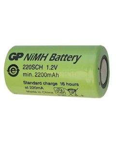 Акумулаторна батерия GP NiMH SC 1.2V 2200mAh 1бр. GP BATTERY