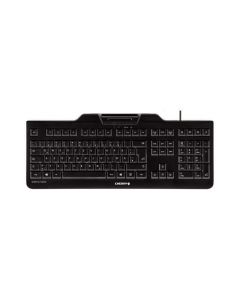 Жична клавиатура CHERRY KC 1000 SC, черна, с четец