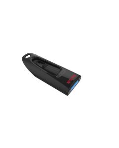 USB памет SanDisk Ultra USB 3.0, 128GB, Черен,100 Mb/s