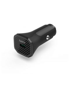 Зарядно за кола HAMA "Eco", USB-C, (PD) / Qualcomm® 3.0, 25 W, черно