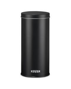 XAVAX Кутия за капсули за кафе за съхранение на 20 капсули Senseo, Tassimo, Jacobs, метална, черна