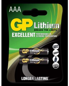 Литиева батерия GP CR03 AAA 1,5V 2бр. в блистер