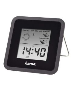 Цифров термометър/хигрометър HAMA TH50, Черен