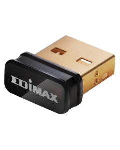 Безжичен нано адаптер EDIMAX EW-7811UN, USB, Realtek, 2.4Ghz, 802.11n/g/b