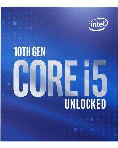 Процесор Intel Comet Lake-S Core I5-10600K 6 cores 4.1Ghz (Up to 4.80Ghz) 12MB, 125W LGA1200, BOX
