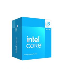 Процесор Intel Raptor Lake Core i3-14100F, 4 Cores, 8 Threads (3.5GHz Up to 4.7Ghz, 12MB, LGA1700), 60W, BOX