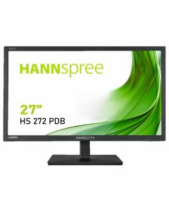 Монитор HANNSPREE HS272PDB, WQHD, Wide, 27 inch, 60Hz, HDMI, DP, Черен