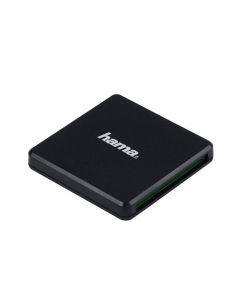 Четец за карти HAMA Multi, USB 3.0, SD/microSD/CF, 5 Gbps, Черен