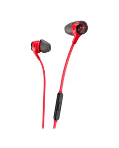 Геймърски слушалки тапи с микрофон HyperX Cloud Earbuds II Red