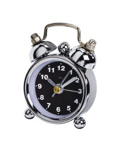 Часовник будилник Hama "Носталгия", мини, черен