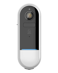 Смарт звънец с камера DELTACO SH-DB02, 1080p, WiFi 2.4GHz, IR 5m, microSD, Бяла