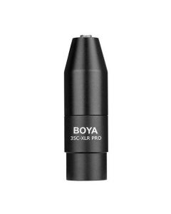 Конвертор BOYA 3.5mm TRS към XLR, 12-48V Phantom Power 35C-XLR Pro