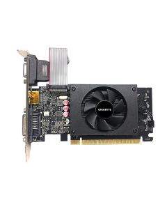 Видео карта Gigabyte GeForce GT 710, 2GB, GDDR5, 64 bit, D-Sub, DVI-D, HDMI
