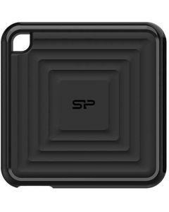 Външен SSD Silicon Power PC60, 1TB, USB 3.2 Gen2 Type-C, Черен