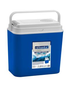 Хладилна кутия ATLANTIC, 24 литра, Активна, 12V, Охлаждане, Без BPA, Син