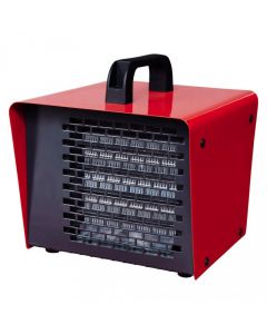 Керамична печка Zilan ZLN5558, 3000W, Термостат, Студен въздух, Червен