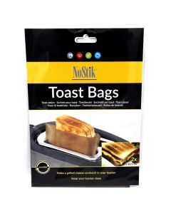 Комплект предпазни пликчета за тостер NoStik 1DDD304, 2бр, 16х16.5см, Mногократна употреба, Кафяв