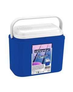 Комплект хладилни кутии + Охладители ATLANTIC, 24+10 литра, Пасивни, Охлаждане, 3 Охладители 400 мл, Без BPA, Син
