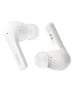 Безжични слушалки Belkin SOUNDFORM Motion True Wireless Earbuds, Бели AUC010btWH