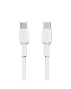 Кабел Belkin BOOST Charge USB-C to USB-C 2 m, бял CAB003bt2MWH