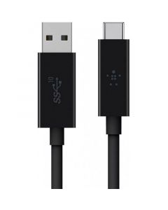 Кабел Belkin USB-C to USB-A, Черен F2CU029bt1M-BLK
