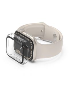 Защитен екран с покритие 2 в 1 + калъф за Apple Watch Series 7 44/45mm, Belkin, Прозрачен OVG004zzCL