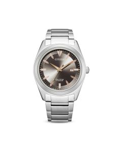 CITIZEN Eco-Drive Men's Watch Titanium Grey AW1640-83H
