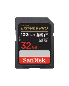 Карта памет SANDISK Extreme PRO SDHC, 32GB, UHS-1, Class 10, U3, 90 MB/s