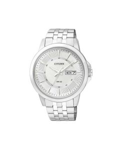 CITIZEN White Dial Stainless Steel Men's Watch BF2011-51AE