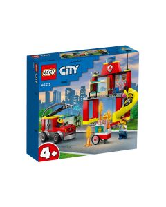 LEGO LEGO® City Fire 60375 - Пожарна команда и пожарникарски камион 4 - 10г. Момче City  0060375