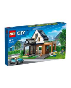 LEGO LEGO® City 60398 - Семейна къща и електрическа кола 6 - 12г. Момче City  0060398